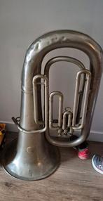 Oude Tuba - Decoratie of Restauratie, Muziek en Instrumenten, Ophalen, Gebruikt, Overige typen