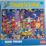 That's Life Puzzel - 1000 Stukjes, Ophalen of Verzenden, 500 t/m 1500 stukjes, Gebruikt, Legpuzzel