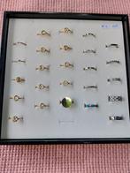 Ringen maat 17 Charmin's, goud en zilverkleur., Overige materialen, Nieuw, Ophalen of Verzenden, 17 tot 18