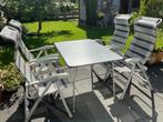 Camping stoelen en tafel, Ophalen, Gebruikt, Campingstoel