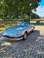 Alfa Romeo Spider 1985 Grijs, Auto's, Zwart, 4 cilinders, Cabriolet, 1600 cc