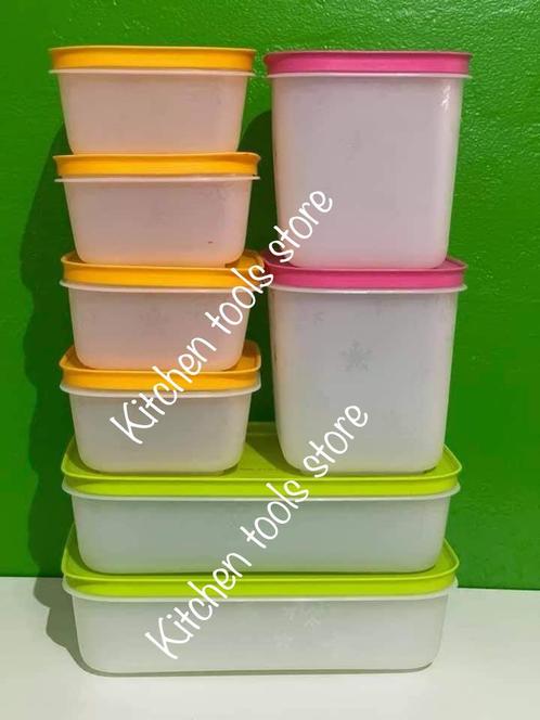 Tupperware igloo Alaska 8 x Diepvries dozen plus laatste set, Huis en Inrichting, Keuken | Tupperware, Nieuw, Ophalen of Verzenden