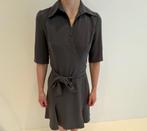 Ladress jurkje grijs xxs, Kleding | Dames, Verzenden, Zo goed als nieuw, Knielengte, Grijs