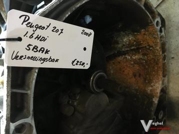 Peugeot 207 1.6 HDI 2008 Versnellingsbak 5 versnellingen beschikbaar voor biedingen