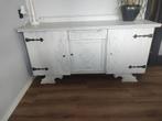 Dressoir kast, vintage, antiek, grey wash, Huis en Inrichting, Ophalen, Gebruikt, 150 tot 200 cm, 25 tot 50 cm