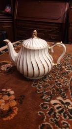 Sadler Fine English Teapot Wit met gouden trim, Ophalen