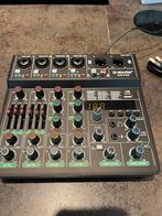 G-MARK G40 PRO 6-Kanaals Mini Mixer – Bluetooth, USB, MP3, Muziek en Instrumenten, Mengpanelen, Ophalen of Verzenden, Nieuw