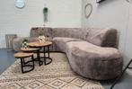 GRATIS LEVERING Hoekbank taupe showroommodel || 260x260, Huis en Inrichting, Ophalen, 250 tot 300 cm, ., Hoekbank