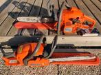 2x Husqvarna 345 X-TORQ kettingzagen, Tuin en Terras, Ophalen, Gebruikt, Overige soorten, Husqvarna