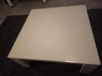 Witte Salontafel - Strak Design, 50 tot 100 cm, Vierkant, Zo goed als nieuw, Modern