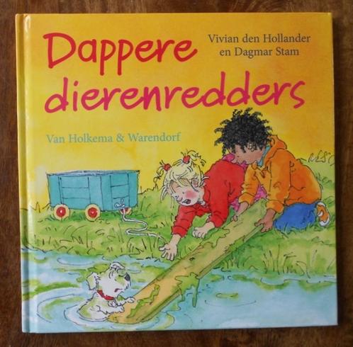 Dappere dierenredders - Lisa en Jimmy = Vivian den Hollander, Boeken, Kinderboeken | Kleuters, Zo goed als nieuw, Ophalen of Verzenden