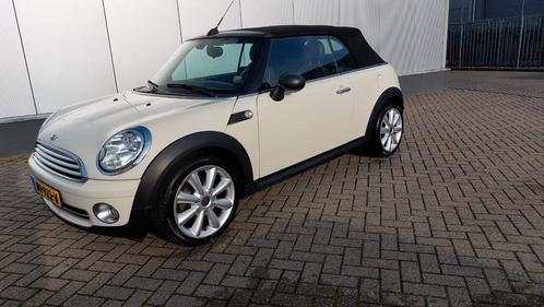 Mini Mini Cabrio One (r57) - 2010 Wit, Nw APK, Auto's, Mini, Particulier, Cabrio, ABS, Airbags, Airconditioning, Bluetooth, Boordcomputer