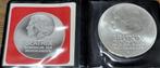 Nederland 50 gulden munt 1982, 200 jaar diplomatie VS/NL, Koningin Beatrix, Zilver, Ophalen of Verzenden, Losse munt