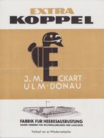 Zeldzame ‘Extra Koppel’ verkoop folder, Verzenden, Landmacht, Duitsland, Boek of Tijdschrift