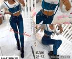 Trendy skinny jeans met knopen – Maat L / XL – Laatste stuks, SH FAMILY THANH SON NGUYEN Aleja Krakowska 109 02-180 Warszawa, Polska