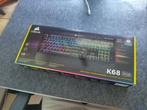 corsair k69 mechanische toetsenbord, Ophalen, Zo goed als nieuw, Qwerty, Bedraad