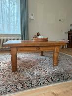 Salontafel eikenhout vierkant, Huis en Inrichting, Ophalen, Gebruikt, 50 tot 75 cm, Klassiek