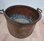 Oude koperen marmite ketel, Ophalen, Koper