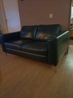 Leren tweezitsbank, Huis en Inrichting, 150 tot 200 cm, Tweepersoons, 75 tot 100 cm, Ophalen of Verzenden