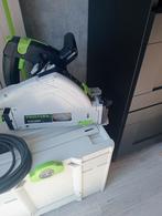Festool TS 55 REBQ-Plus invalzaag., Invalzaag, Ophalen of Verzenden, Zo goed als nieuw, 30 tot 70 mm