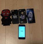 Ipone 4 met hoesjes, Gebruikt, Zwart, Ophalen of Verzenden, 64 GB