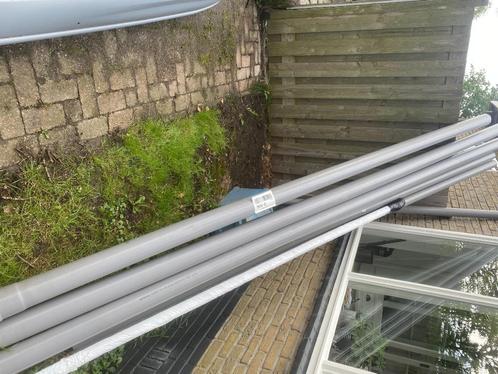 PVC buizen 3x80 en 3x110, Doe-het-zelf en Verbouw, Buizen en Afvoer, Zo goed als nieuw, Rechte buis, Pvc, 6 meter of meer, 80 mm of meer