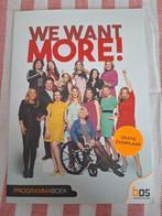 We want more! - programmaboekje, Verzamelen, Overige Verzamelen, Ophalen of Verzenden, Zo goed als nieuw