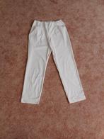 Witte travelstof broek KjBrand maat 42/44, Wit, Ophalen of Verzenden, Lang, KjBrand