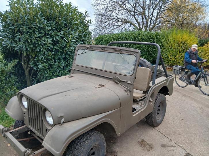 Jeep willys nekaf m38a1, Auto's, Jeep, Particulier, Overige modellen, Diesel, Euro 1, SUV of Terreinwagen, Handgeschakeld, Groen