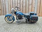 Franklin mint harley davidson 1:10 heritage springer softail, Ophalen of Verzenden, Zo goed als nieuw, Auto