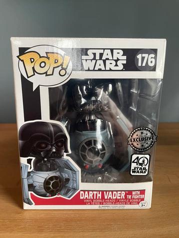 Funko Pop Darth Vader With Tie Fighter, 40 Star Wars beschikbaar voor biedingen