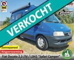 Fiat Ducato 2.3 JTd - L3H2 "Safari Camper" NL-bus, Caravans en Kamperen, Campers, Bedrijf, Diesel, 5 tot 6 meter, Fiat
