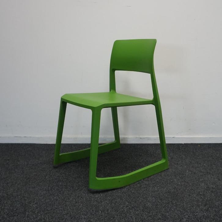 Vitra Tip Ton Chair Design Stoelen | Schommelstoelen | Groen, Huis en Inrichting, Stoelen, Gebruikt, Vijf, Zes of meer stoelen