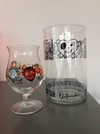 M. Schiffmacher: Duvelglas en Corendon vaas, Verzamelen, Ophalen of Verzenden, Zo goed als nieuw, Glas of Glazen, Overige merken