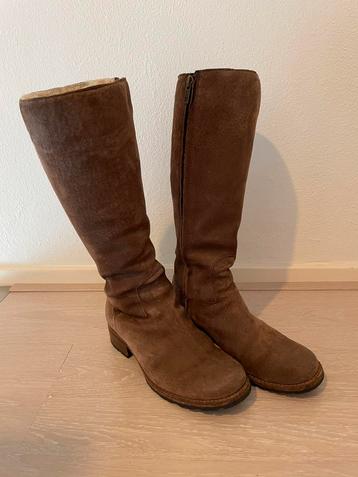 Bruin suède hoge Uggs laarzen beschikbaar voor biedingen