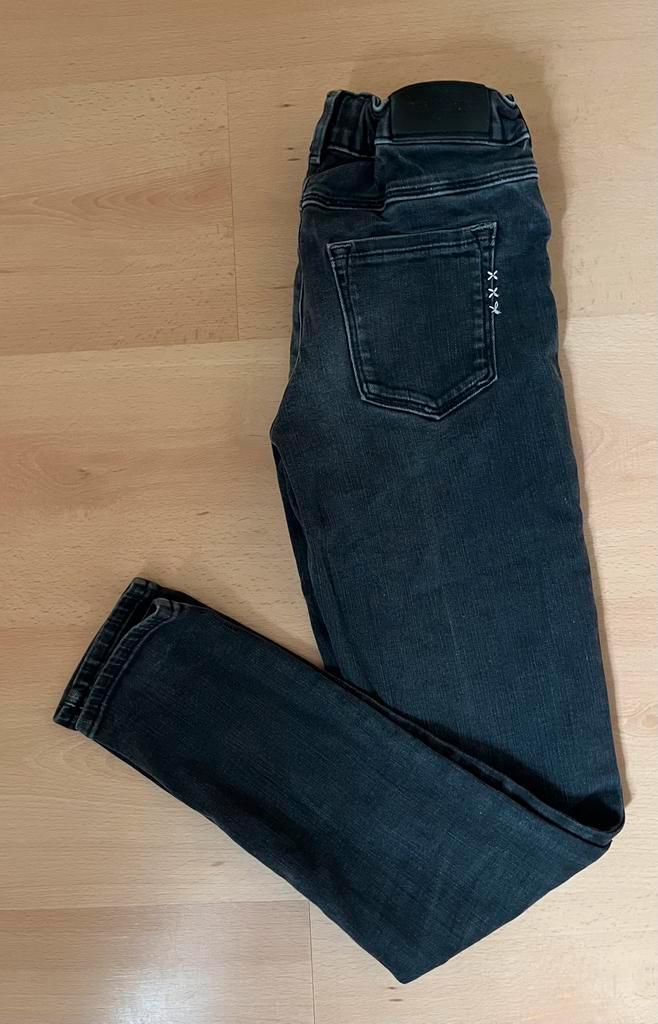 Zwarte skinny jeans mt 152 Scotch & Soda la Milou, Kinderen en Baby's, Kinderkleding | Maat 146, Zo goed als nieuw, Meisje, Broek