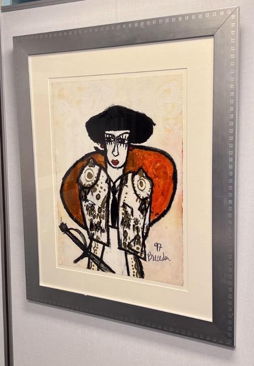 Schilderijen Juan Carlos Breceda, Antiek en Kunst, Kunst | Schilderijen | Klassiek, Ophalen