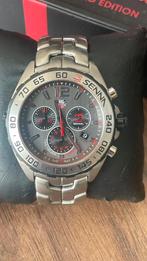 Tag Heuer CAZ1012 Senna edition horloge., Ophalen of Verzenden, Zo goed als nieuw, Staal, TAG Heuer