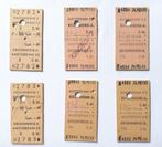 Oude treinkaartjes uit 1965, Verzamelen, Ophalen, Gebruikt, Trein, Boek of Tijdschrift