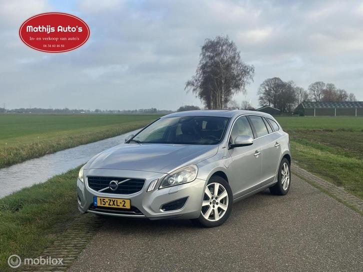 Volvo V60 2.4 D6 AWD Plug-In Hybrid Pure Limited nette staat, Auto's, Volvo, Bedrijf, Te koop, V60, 4x4, ABS, Achteruitrijcamera