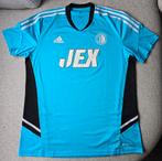 Feyenoord trainingsshirt '22/'23 - Maat XL, Blauw, Maat 56/58 (XL), Ophalen of Verzenden, Zo goed als nieuw