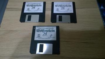 Vintage Wolfenstein Floppydisk beschikbaar voor biedingen