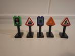 Lego Duplo Verkeersborden Set, Ophalen of Verzenden, Zo goed als nieuw, Losse stenen, Duplo