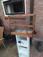 Vogelkooi, Dieren en Toebehoren, Ophalen of Verzenden, Gebruikt, Hout, Vogelkooi