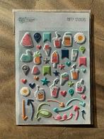 DLS Design - Puffy Stickers - Summer, Ophalen of Verzenden, Nieuw, Versiering of Embellishment