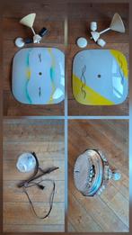 Vintage Lampen Collectie, Ophalen, Gebruikt, Vintage, Glas