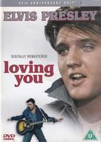 Te koop dvd elvis presley (loving you) ( dvd nederlands onde, Cd's en Dvd's, Dvd's | Muziek en Concerten, Alle leeftijden, Ophalen of Verzenden