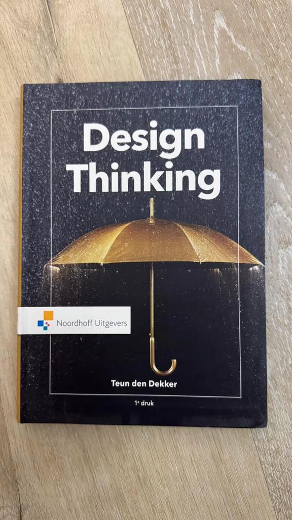 Teun den Dekker - Design Thinking, Boeken, Wetenschap, Zo goed als nieuw, Sociale wetenschap, Ophalen of Verzenden