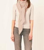 Royale Repeat Casmere puntsjaal NUDE NW200,-, Kleding | Dames, Mutsen, Sjaals en Handschoenen, Ophalen of Verzenden, Zo goed als nieuw