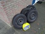 winterbanden met velgen inclusief sneeuwkettingen, Auto-onderdelen, Banden en Velgen, Ophalen, Gebruikt, 16 inch, Banden en Velgen